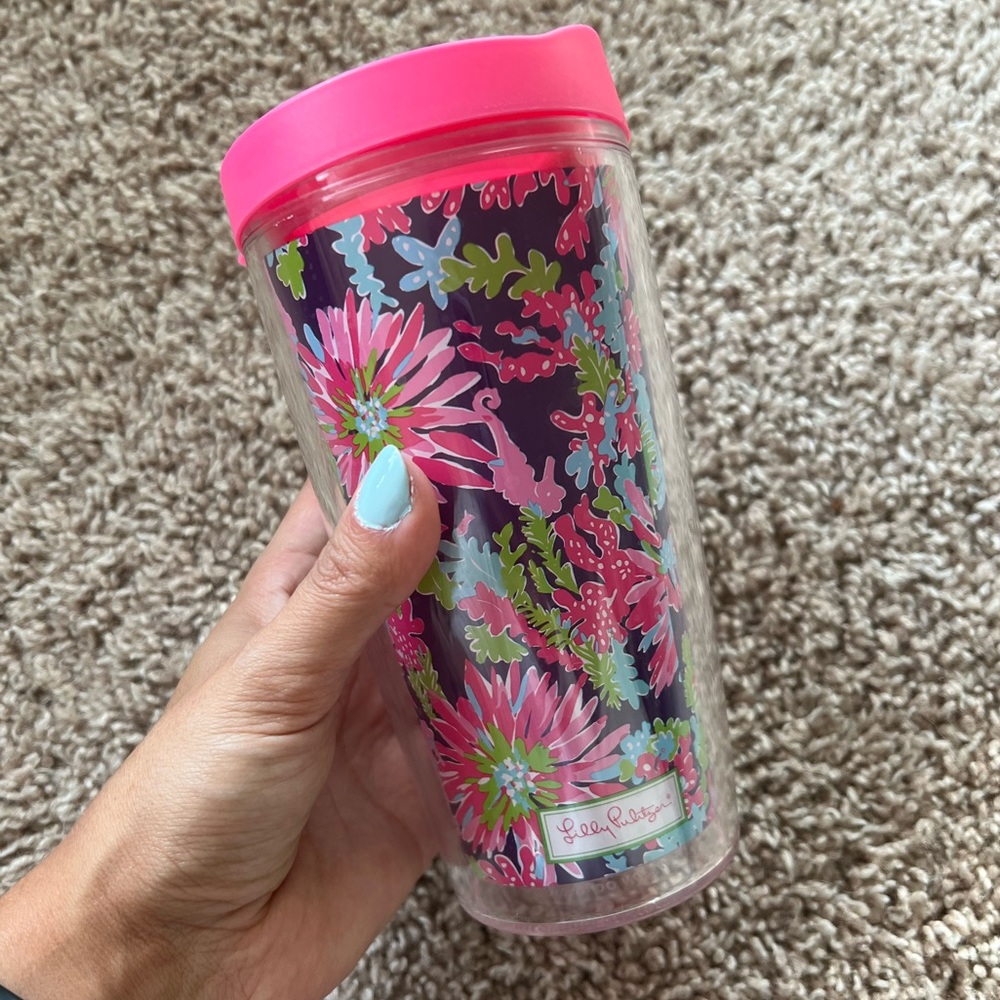 Lily Pulitzer tumbler
